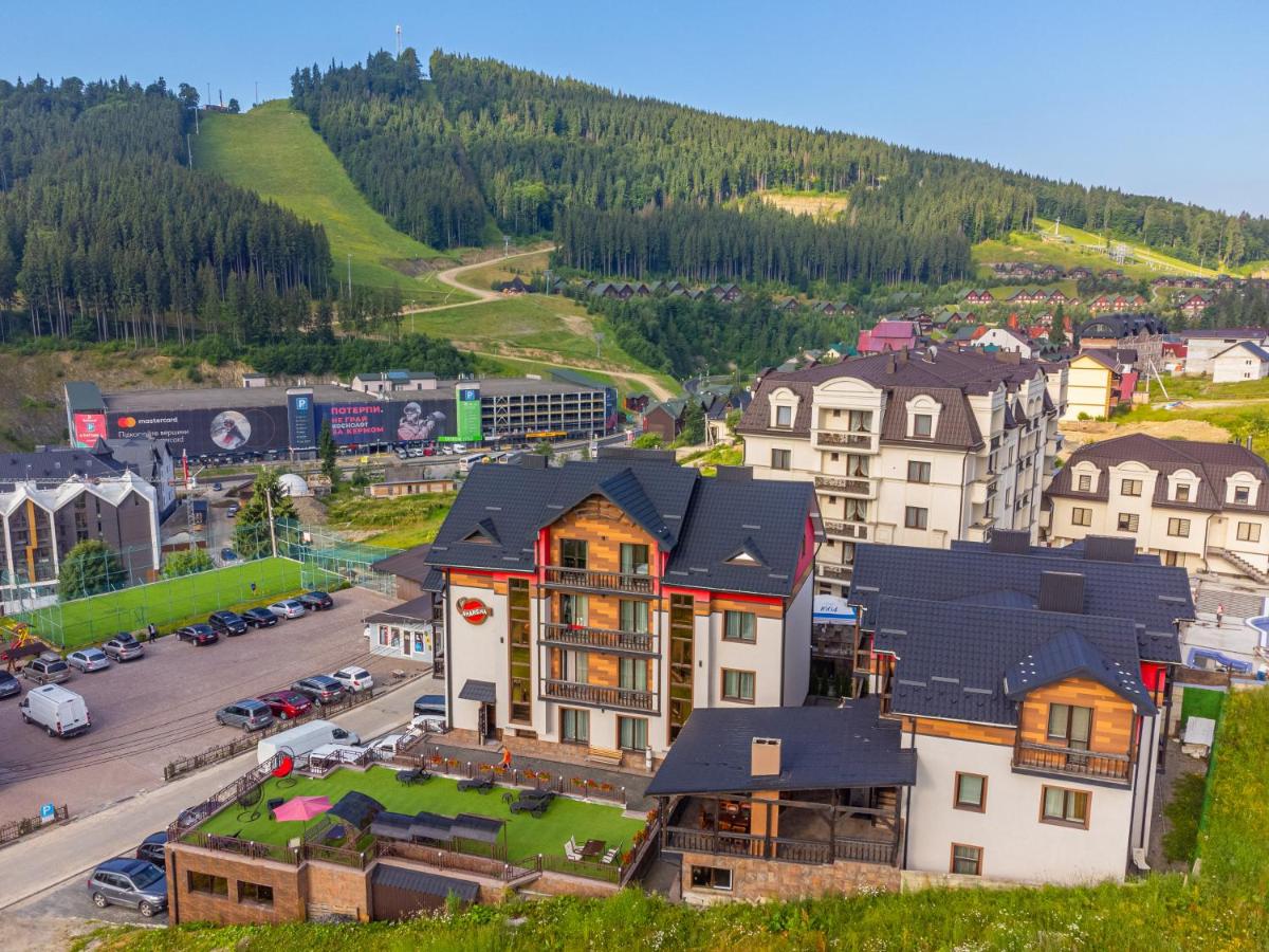 Image 2 of Amarena SPA Hotel – Breakfast included in the price Spa Swimming pool Sauna Hammam Jacuzzi Restaurant inexpensive and delicious food Parking area Barbecue 400 m to Bukovel Lift 1 room and cottages